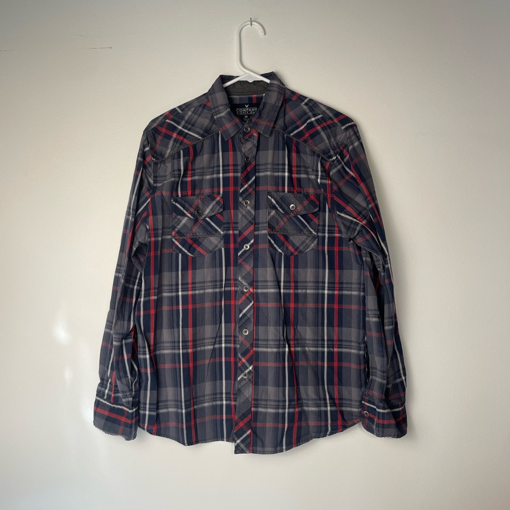 767. Company Eighty One Men’s Crisp Long Sleeve Button Down Shirt